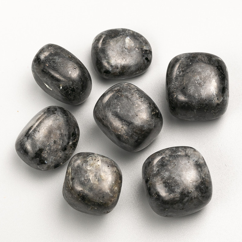 Labradorite faceted natural stone 22x19mm (+/-) packaging 100 g