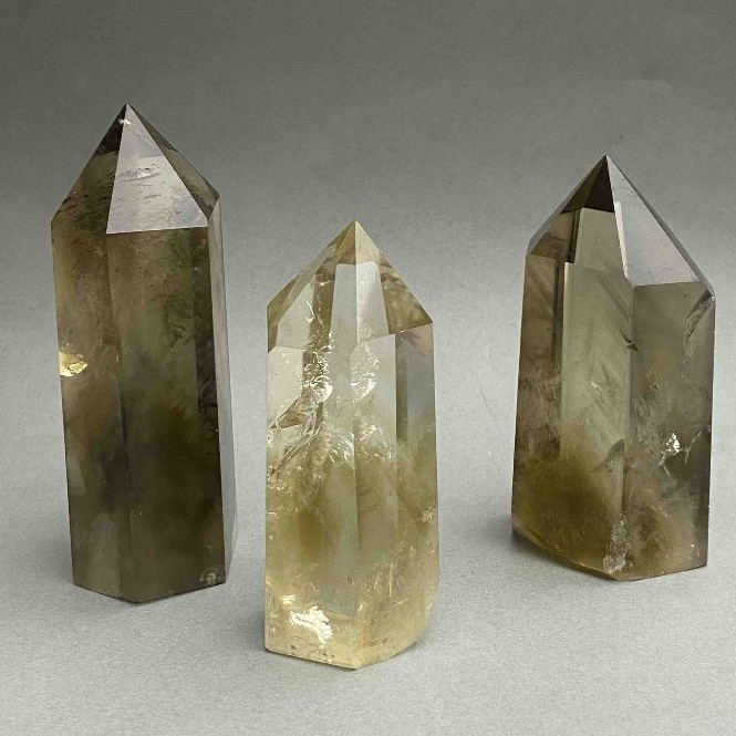 Souvenir Pencil Made of Natural Quartz, Assorted Sizes (Weight from 130 g) (per 100 g)