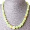 Onyx Bead Necklace, Graduated 6–14 mm, 47 cm