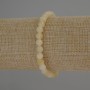 Citrine bracelet, natural stone, faceted beads, 6 mm diameter, 18 cm length (stretch)