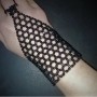 Bracelet Panye with Agate Beads on Elastic