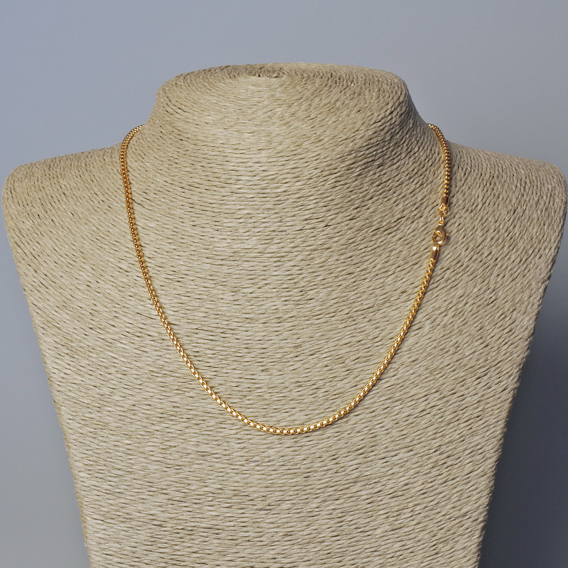 Chain Xuping 18K Gold Plating, thickness 2.8 mm, length 50 cm